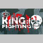 King of Fighting   hrubá maskáčová mikina na zips s kapucou vzor Nightcamo - Nočný maskáč " Splinter "